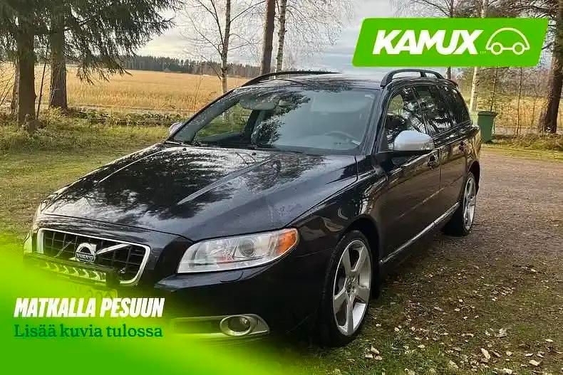 Musta Käytetty 2010 Volvo V70 R-Design Farmari | 9 690 € (Perustarjous) - Kuva 1/2