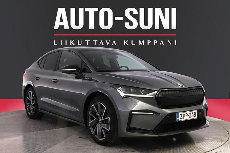 Harmaa Käytetty 2024 Skoda Enyaq iV Business Line Katumaasturi | 43 900 € (Hyvä tarjous) - Kuva 1/3