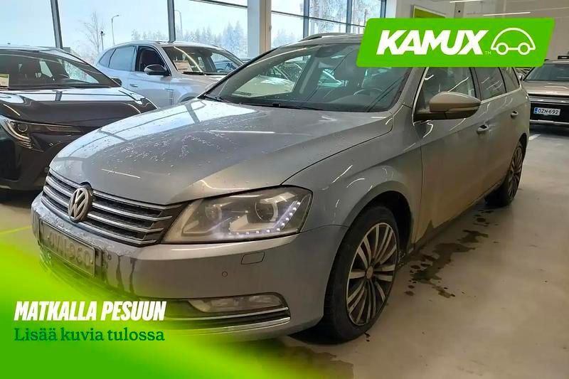 Hopea / harmaa Käytetty 2014 VW Passat Highline Farmari | 7 490 € (Perustarjous) - Kuva 1/3