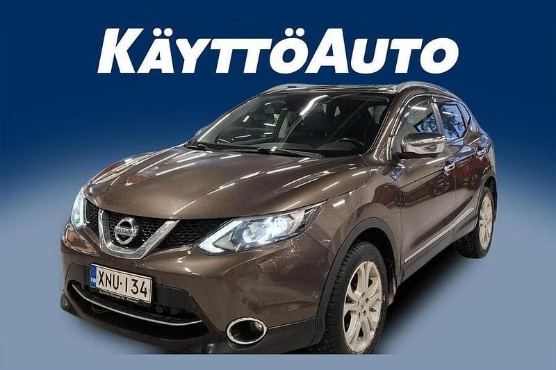 Ruskea (beige) Käytetty 2016 Nissan Qashqai Pack Katumaasturi | 13 990 € (Hieman kallis) - Kuva 1/4