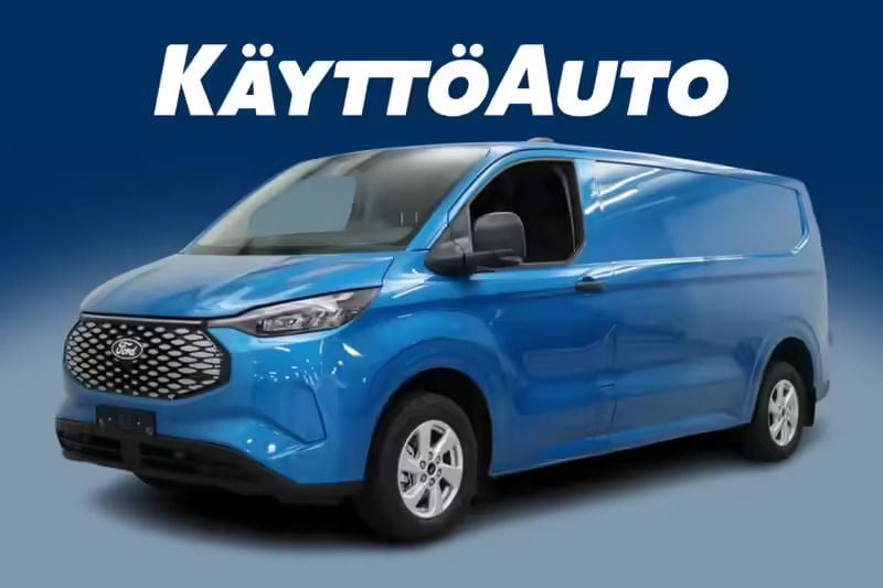 Sininen Käytetty 2025 Ford E-Transit Trend Van | 59 990 € (Perustarjous) - Kuva 1/4