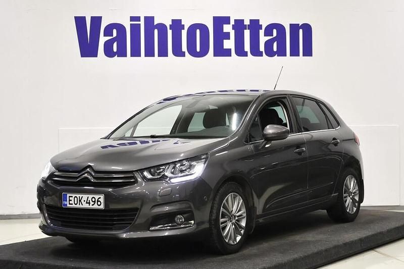 Harmaa Käytetty 2016 Citroën C4 Intensive Viistoperä | 9 950 € (Perustarjous) - Kuva 1/2