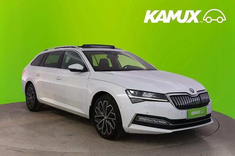 Valkoinen Käytetty 2020 Skoda Superb LAURIN & KLEMENT Farmari | 18 970 € (Hyvä tarjous) - Kuva 1/4