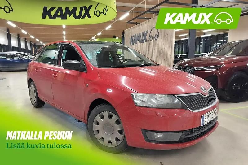 Punainen Käytetty 2014 Skoda Rapid Style Viistoperä | 9 880 € (Hieman kallis) - Kuva 1/4