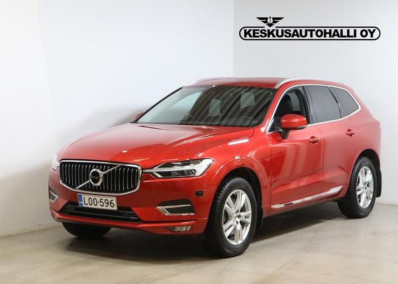 Punainen Käytetty 2018 Volvo XC60 Inscription Katumaasturi | 39 950 € (Hieman kallis) - Kuva 1/4