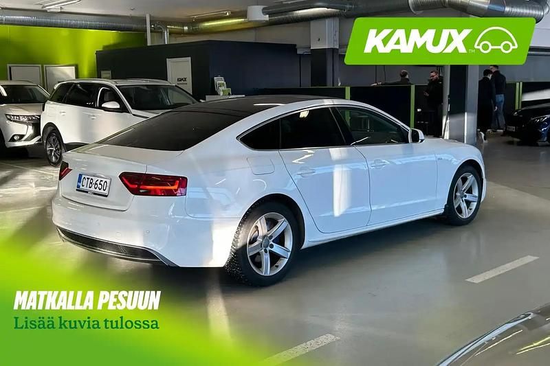 Käytetty Audi A5 Sportback Business 150 HP (110 kW) 2015 Valkoinen Viistoperä