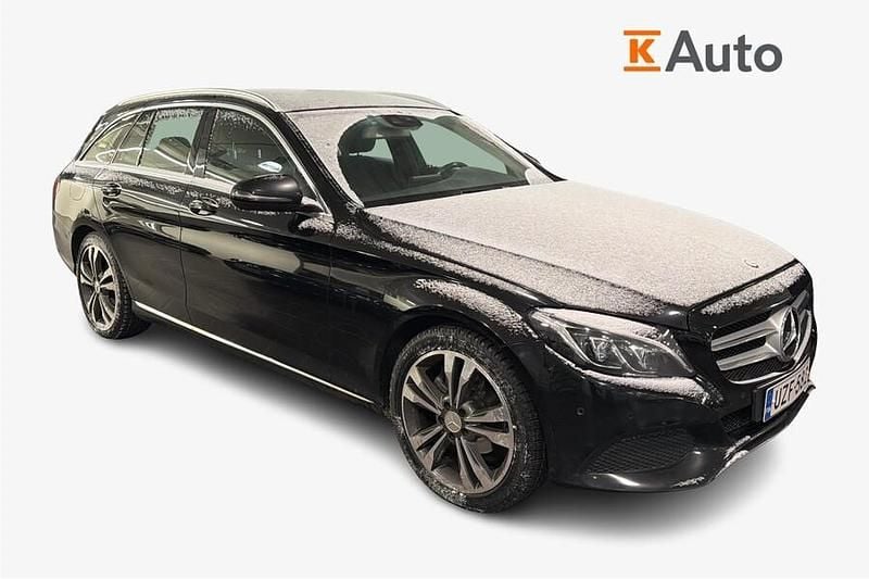 Käytetty Mercedes C200 Business 136 HP (100 kW) 2016 Musta Farmari