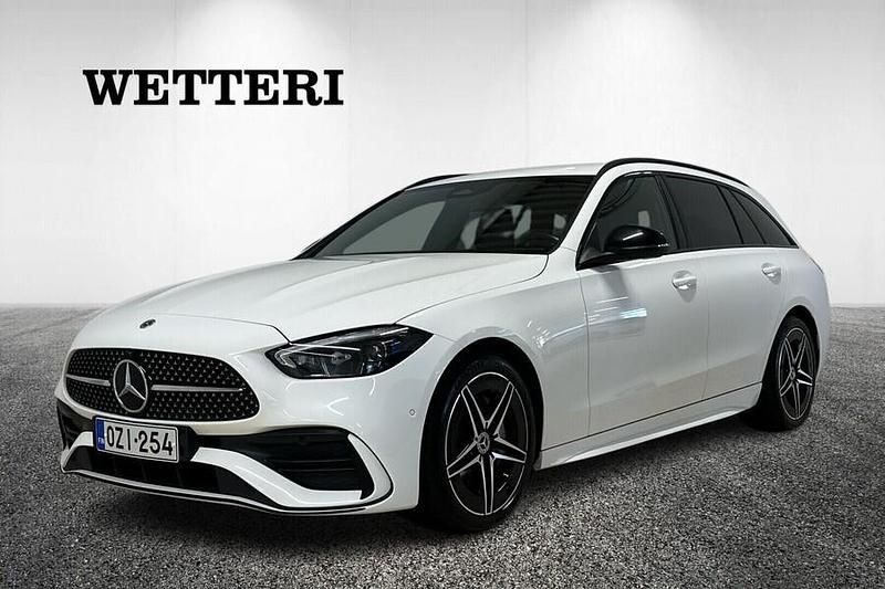 Valkoinen Käytetty 2022 Mercedes C220 Business Farmari | 38 800 € (Hieman kallis) - Kuva 1/4