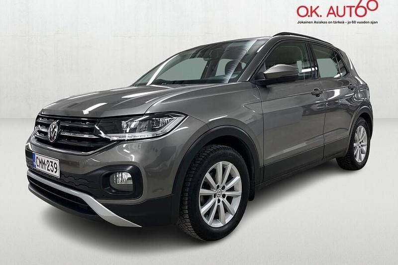 Harmaa Käytetty 2019 VW T-Cross Style Katumaasturi | 19 700 € (Perustarjous) - Kuva 1/4