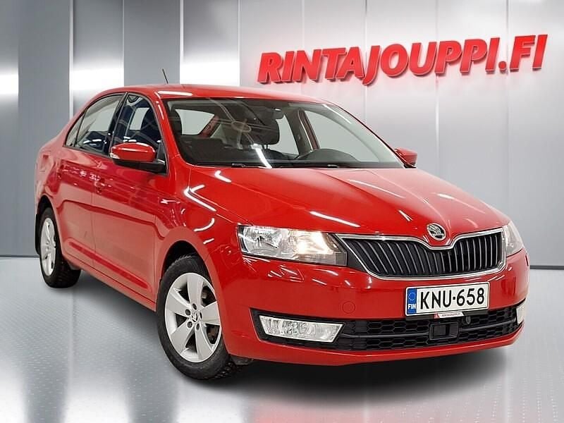 Punainen Käytetty 2016 Skoda Rapid Ambition Sedan | 7 680 € (Perustarjous) - Kuva 1/4