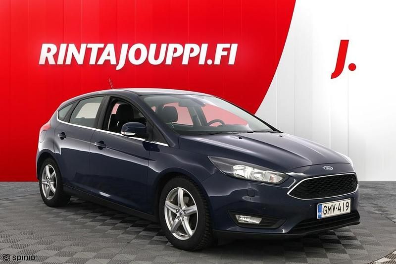 Sininen Käytetty 2018 Ford Focus Viistoperä | 10 880 € (Perustarjous) - Kuva 1/3