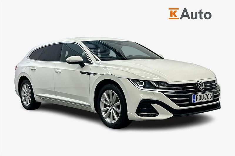 Käytetty VW Arteon R-line 218 HP (160 kW) 2022 Valkoinen Farmari