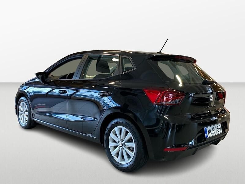 Käytetty Seat Ibiza Style 116 HP (85 kW) 2018 Musta Viistoperä