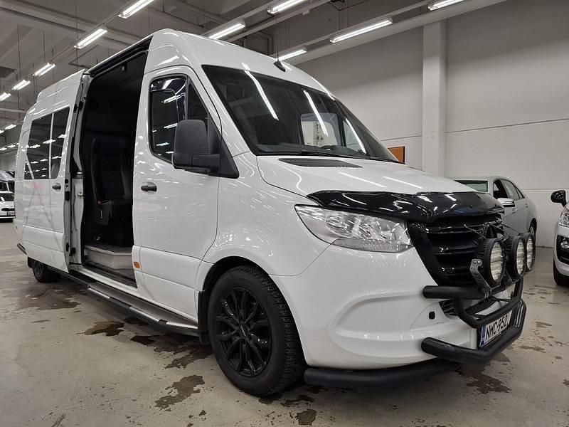 Valkoinen Käytetty 2019 Mercedes Sprinter Van | 59 990 € (Kallis) - Kuva 1/3