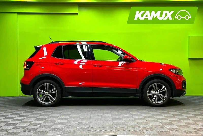 Käytetty VW T-Cross Style 95 HP (69 kW) 2020 Punainen Katumaasturi