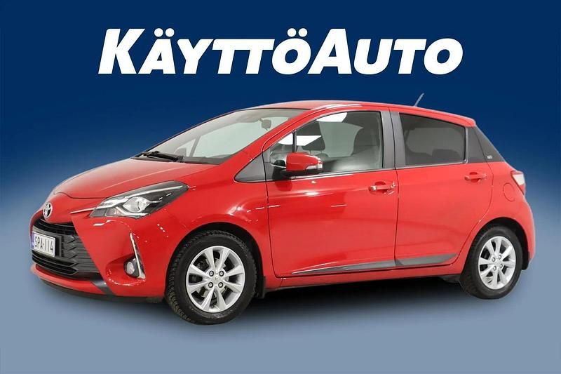 Käytetty Toyota Yaris Multidrive S 112 HP (82 kW) 2020 Punainen Viistoperä
