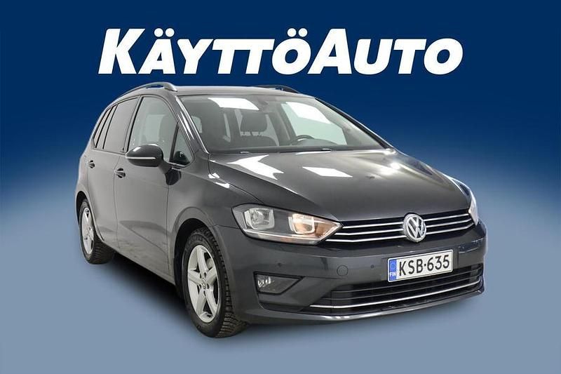 Käytetty VW Golf Sportsvan Allstar 125 HP (91 kW) 2016 Harmaa Tila-auto