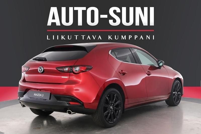 Uusi Mazda 3 Nagisa 140 HP (102 kW) 2025 Punainen Viistoperä