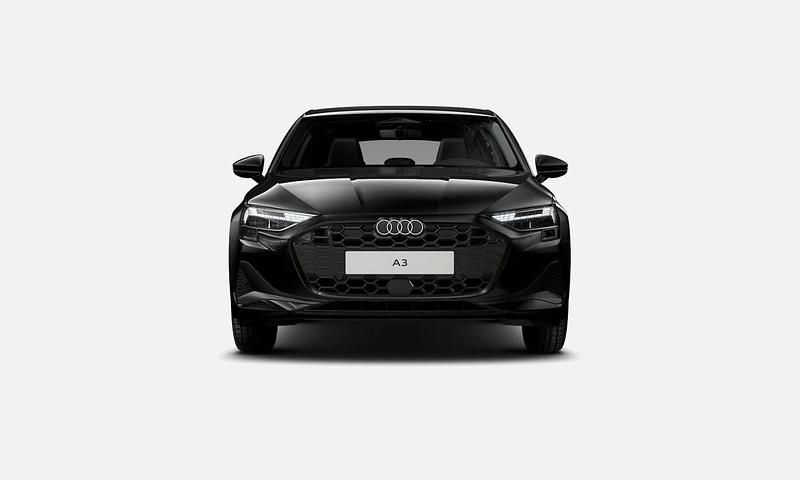Uusi Audi A3 Sportback 114 HP (83 kW) 2026 Musta Viistoperä