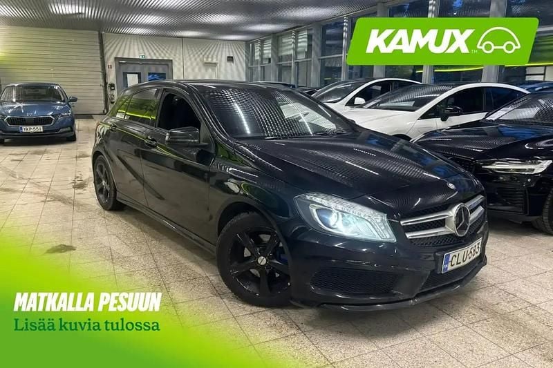 Käytetty Mercedes A180 AMG 109 HP (80 kW) 2014 Musta Sedan