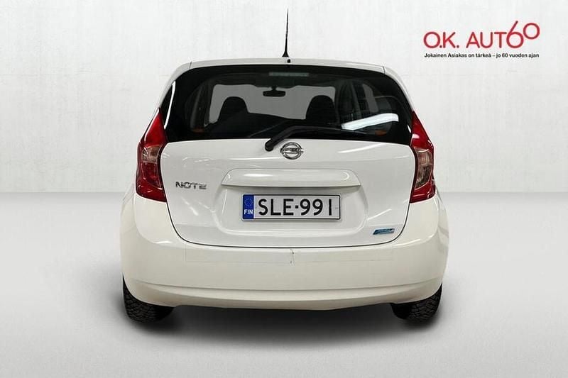 Käytetty Nissan Note Visia 80 HP (58 kW) 2014 Valkoinen Viistoperä