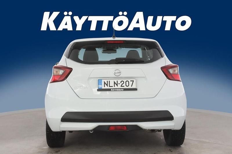 Käytetty Nissan Micra Acenta 90 HP (66 kW) 2019 Valkoinen Viistoperä