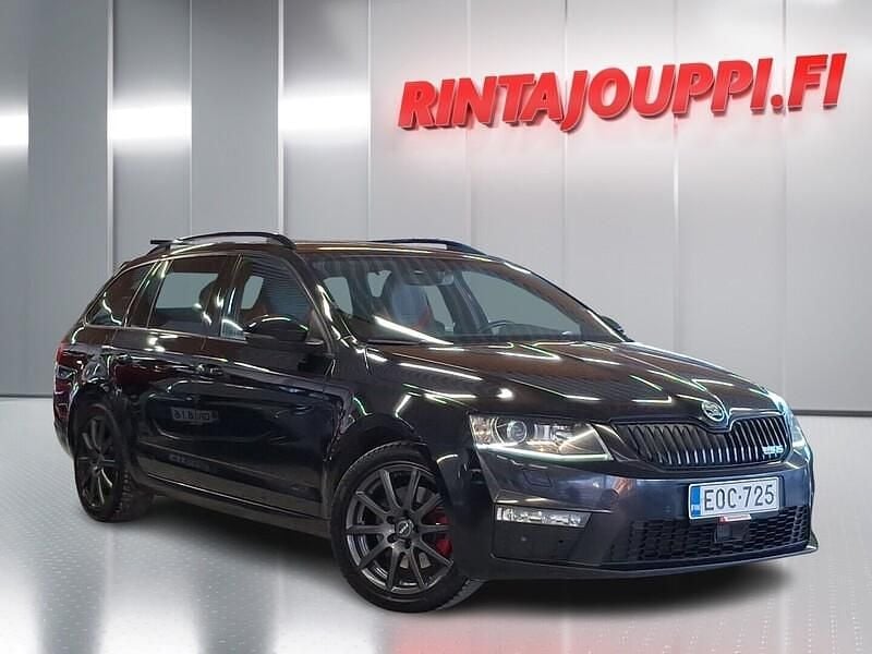 Käytetty Skoda Octavia RS 184 HP (135 kW) 2017 Musta Farmari
