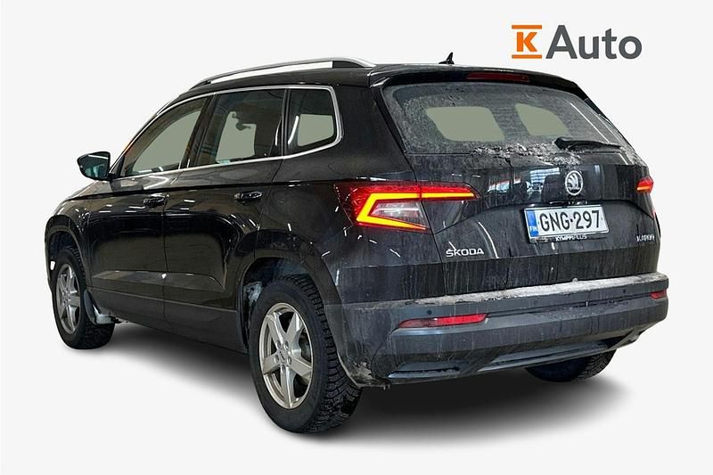 Käytetty Skoda Karoq Style 150 HP (110 kW) 2019 Musta Katumaasturi