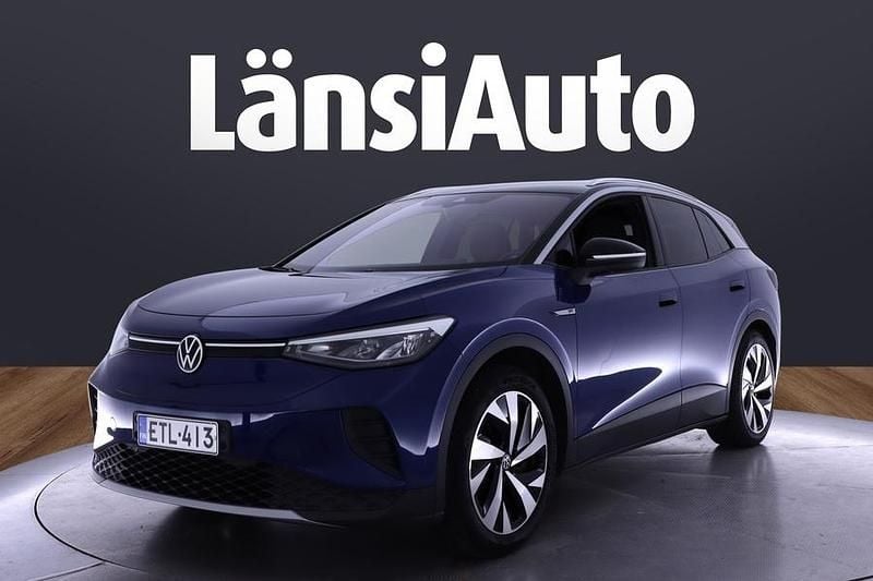 Käytetty VW ID.4 Pro Performance 150 kW (204 HP) 2021 Sininen Katumaasturi