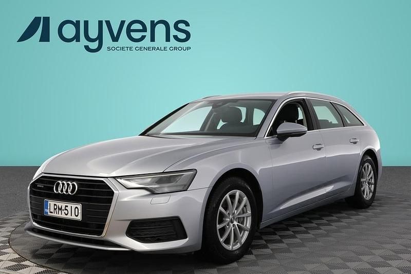 Harmaa Käytetty 2023 Audi A6 Farmari | 39 900 € (Kallis) - Kuva 1/4