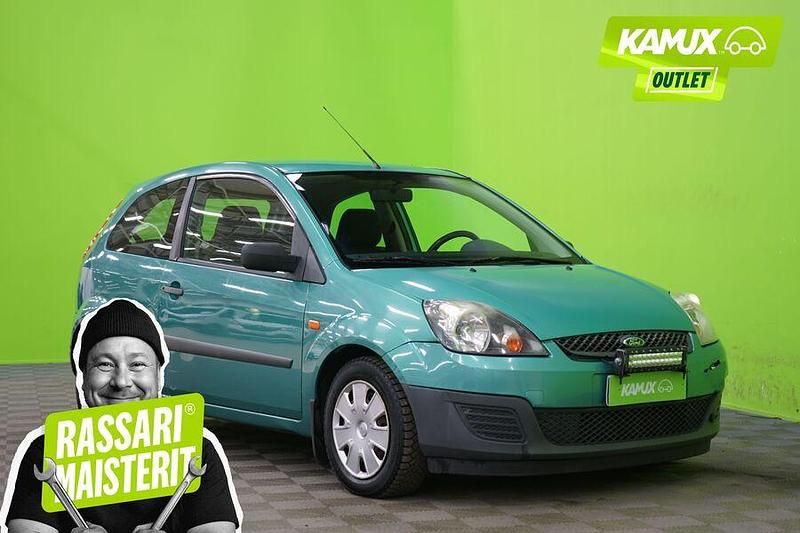 Vihreä Käytetty 2007 Ford Fiesta Viistoperä | 1 500 € - Kuva 1/3