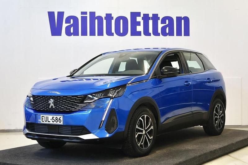 Sininen Käytetty 2022 Peugeot 3008 Active Katumaasturi | 18 950 € (Perustarjous) - Kuva 1/3