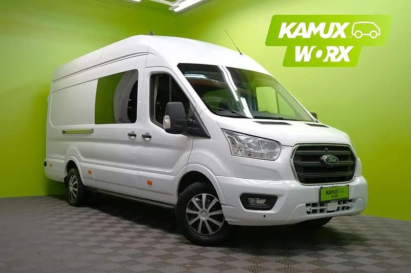 Frozen white Käytetty 2021 Ford Transit Van | 36 290 € - Kuva 1/4