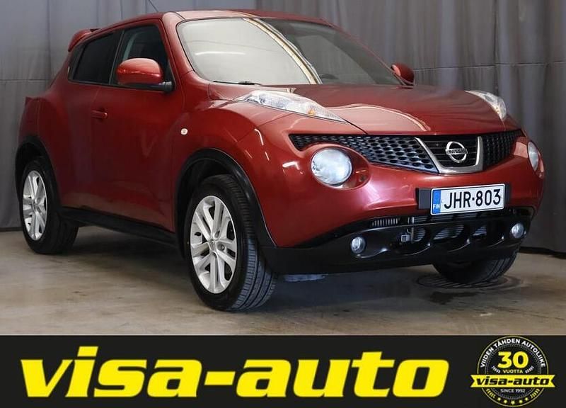 Käytetty Nissan Juke Acenta 190 HP (139 kW) 2011 Punainen Katumaasturi