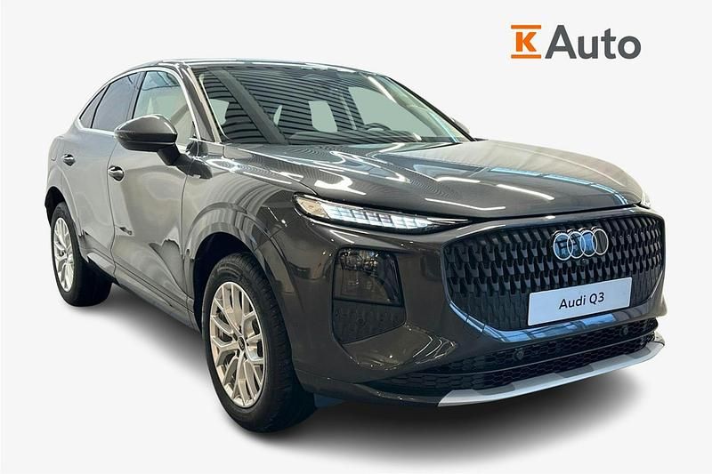 Uusi Audi Q3 Sportback 268 HP (197 kW) 2026 Tamborra harmaa Katumaasturi