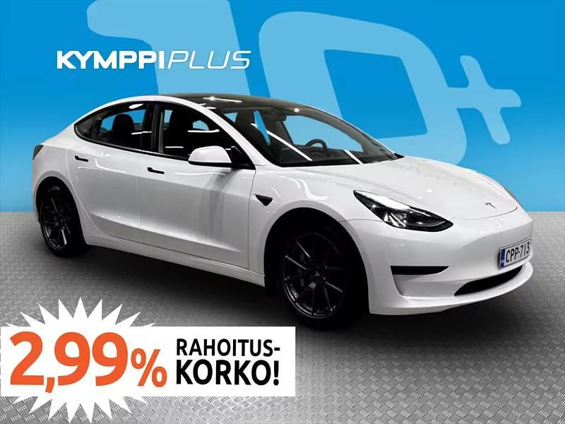 Käytetty Tesla Model 3 Standard Range Plus 208 kW (283 HP) 2021 Valkoinen Sedan