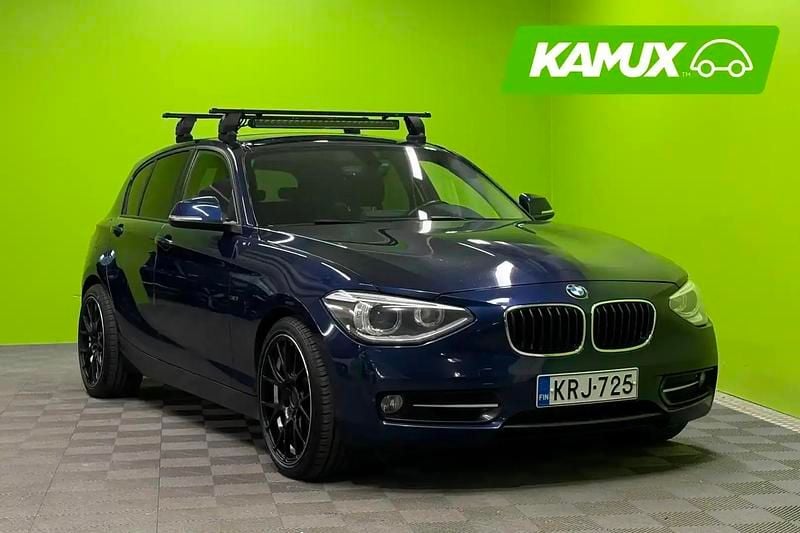 Sininen Käytetty 2013 BMW 116 Sport Line Viistoperä | 7 790 € (Hyvä tarjous) - Kuva 1/4