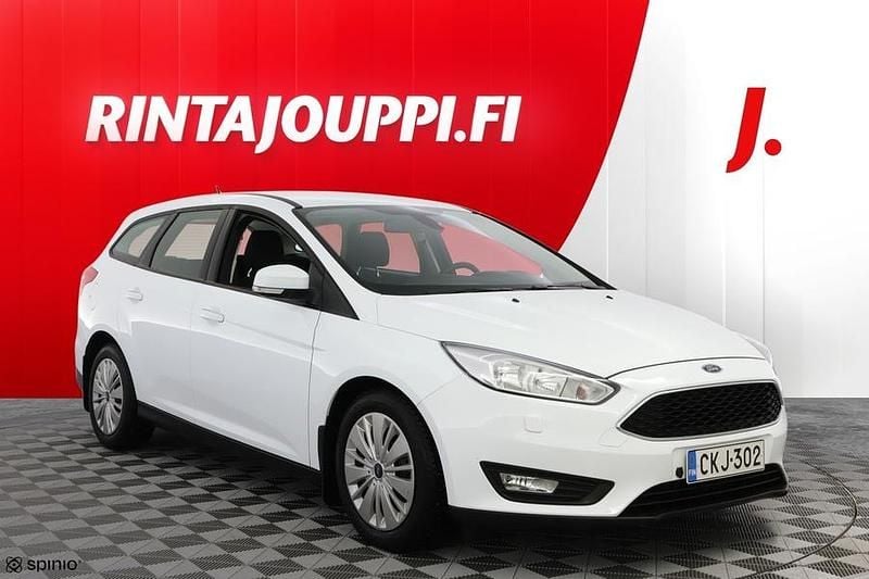 Valkoinen Käytetty 2017 Ford Focus Trend Farmari | 12 700 € (Perustarjous) - Kuva 1/3