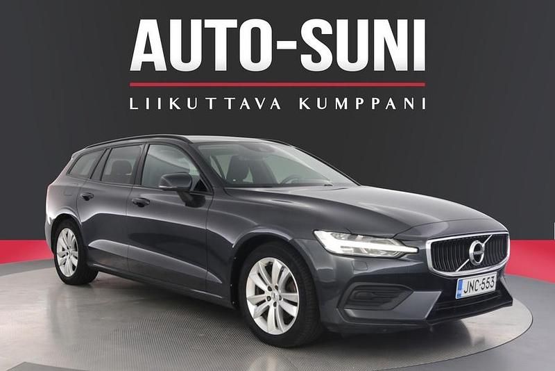 Harmaa Käytetty 2019 Volvo V60 Momentum Farmari | 20 900 € (Perustarjous) - Kuva 1/3
