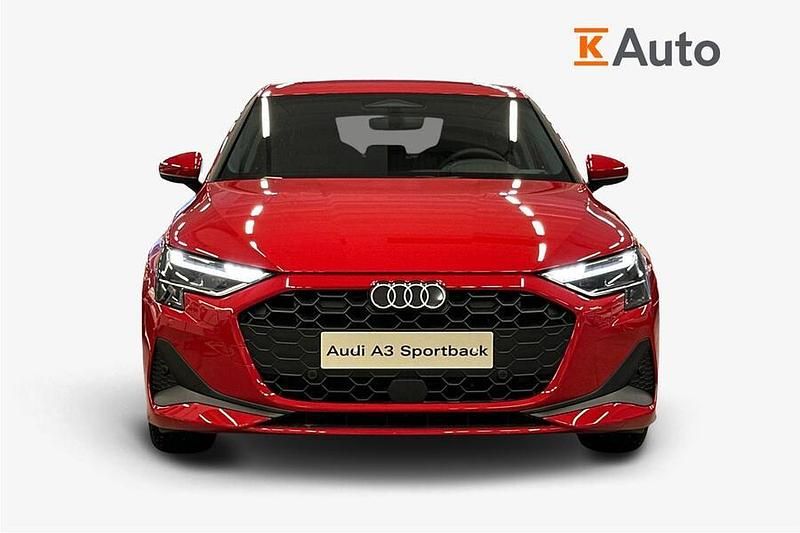 Uusi Audi A3 Sportback 116 HP (85 kW) 2025 Punainen Viistoperä