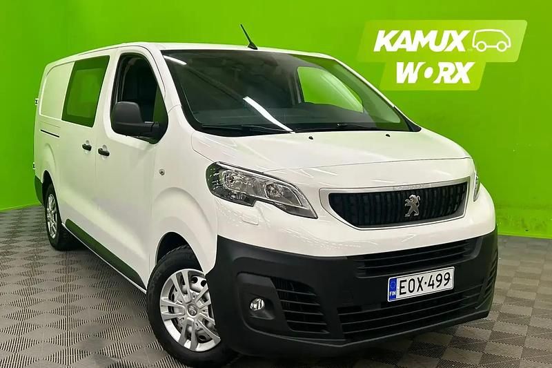 Käytetty Peugeot Expert 122 HP (89 kW) 2018 Banquise white paint/standard flat ext trim type Van
