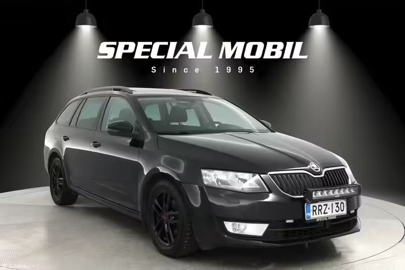 Punainen Käytetty 2007 Skoda Octavia Ambition Farmari | 8 290 € - Kuva 1/4