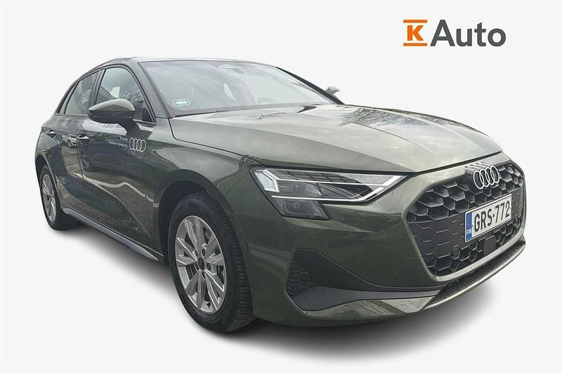 Uusi Audi A3 114 HP (83 kW) 2026 Vihreä