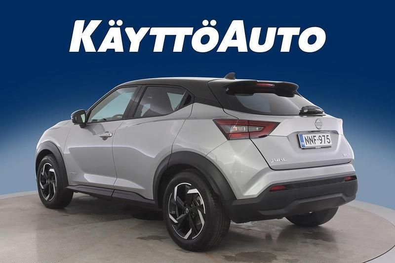 Käytetty Nissan Juke N-Connecta 143 HP (105 kW) 2024 Hopea met Katumaasturi