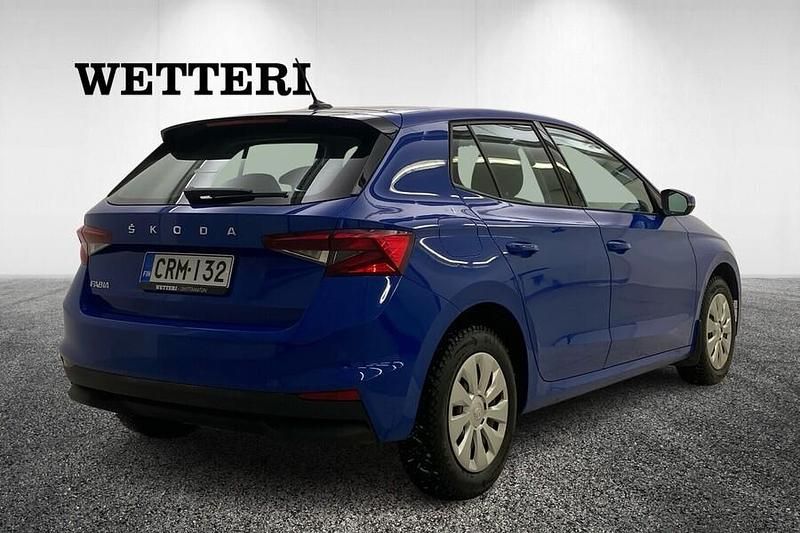 Käytetty Skoda Fabia Ambition 110 HP (80 kW) 2023 Sininen Viistoperä