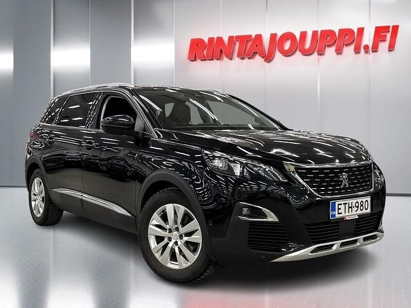 Musta Käytetty 2019 Peugeot 5008 Allure Tila-auto | 16 800 € (Perustarjous) - Kuva 1/3