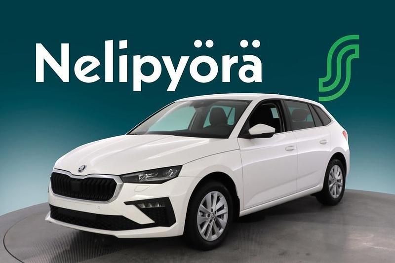 Valkoinen Uusi 2024 Skoda Scala Style Viistoperä | 31 885 € (Perustarjous) - Kuva 1/3
