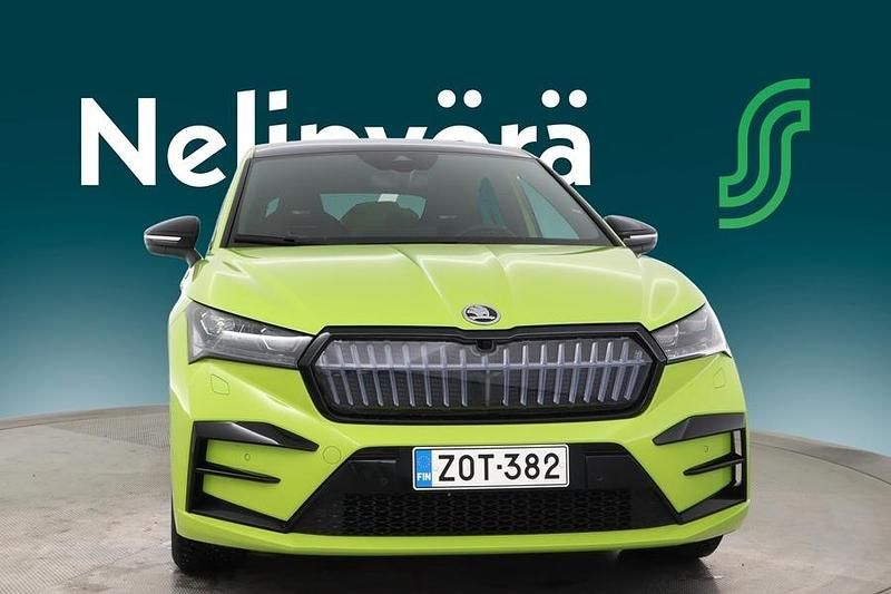 Käytetty Skoda Enyaq iV RS 219 kW (299 HP) 2023 Vihreä Katumaasturi