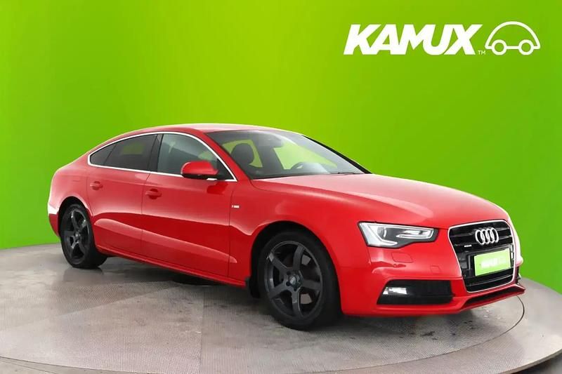 Punainen Käytetty 2014 Audi A5 Sportback Business Viistoperä | 14 990 € (Perustarjous) - Kuva 1/4
