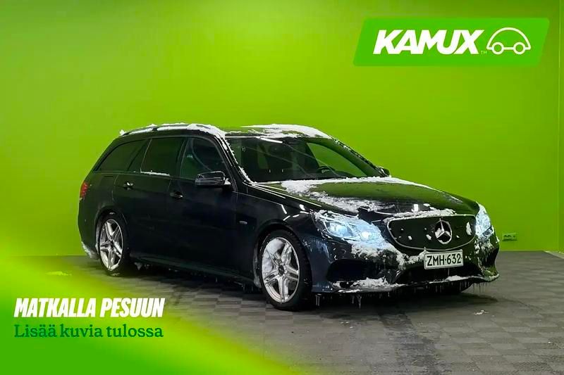 Käytetty Mercedes E250 AMG 204 HP (150 kW) 2015 Musta Farmari